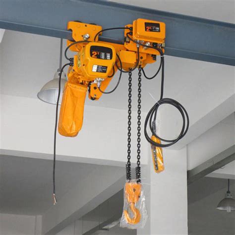 electrical chain hoist 2 ton dengan box|2 Ton Hoist + Trolley.